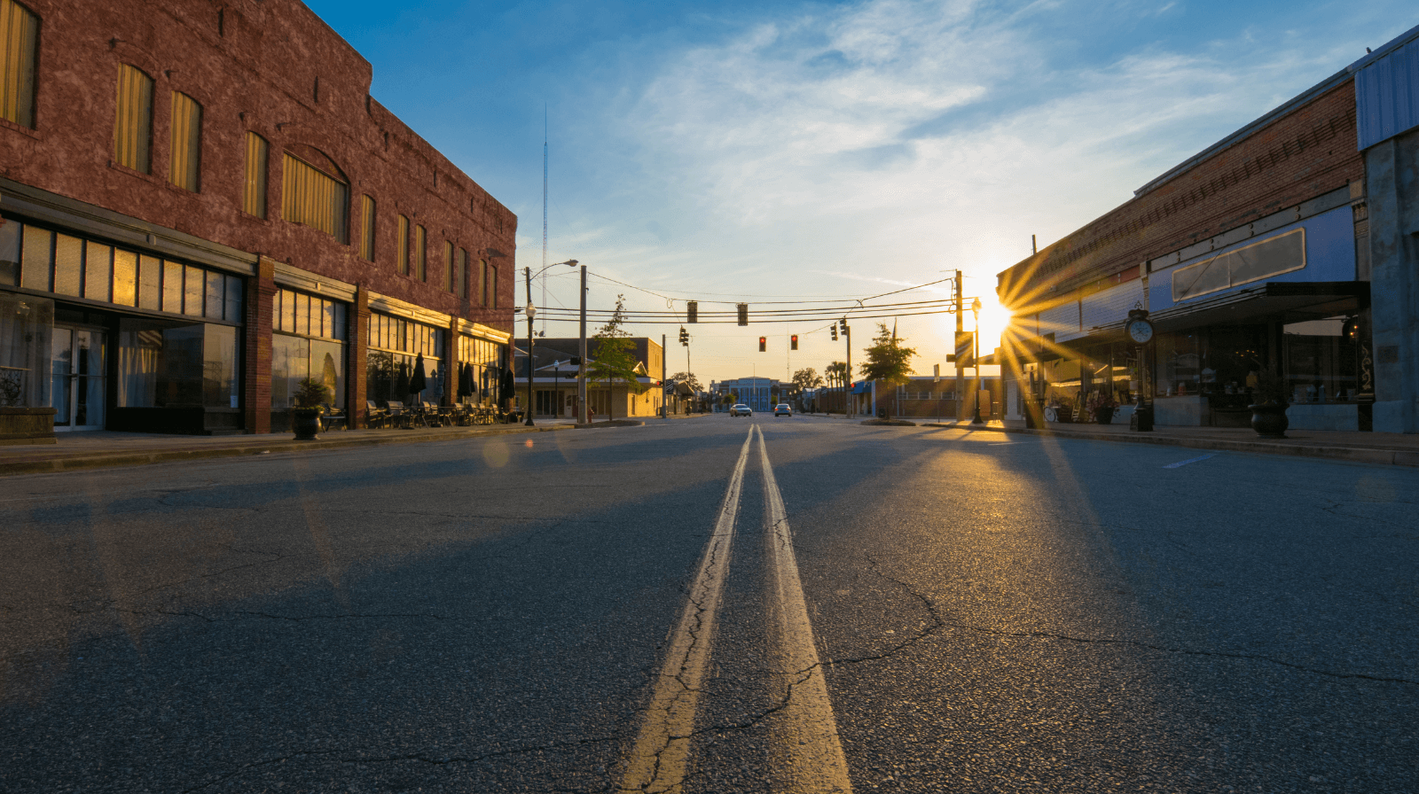Local storefront symbolizing thriving small businesses attracting modern buyers
