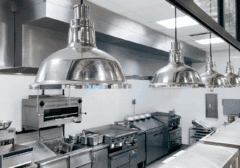 kitchen in a restaurant recently appraised by an investor using Momentum Projects business brokerage services